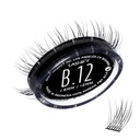 Lashify Bold 12mm Gossamer DIY Extensões de pestanas Refil, Preto, Fácil Cílios Falsos para um olhar natural