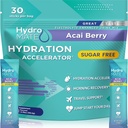 Pacotes de hidratação sem açúcar Acai Berry HydroMATE 30 Sticks
