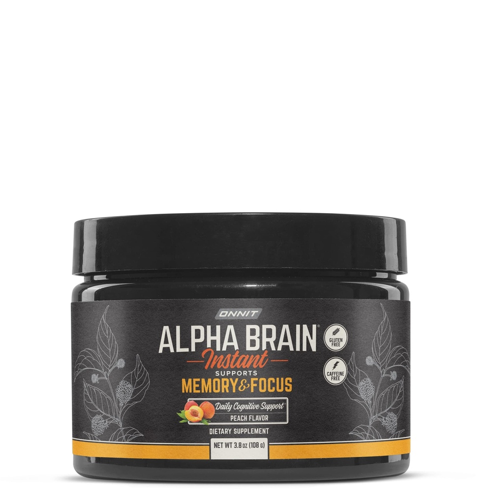Alpha BRAIN® Instant - Peach (30 banheira de serviço)