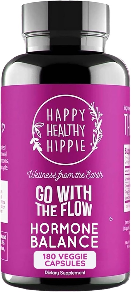 Equilíbrio hormonal para mulheres 180 Ct – Suplemento de suporte PMS para mulheres, Menopausa & Perimenopausa   . Alivio Bloating, Cãibra Menstrual, Humidade, PMDD .. Chasteberry, Black Cohosh, Dong Quai .. Vegan, Não-GMO