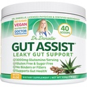 Vazamento Gut Support Powder L-Glutamina Gut Lining Digestive Drink Mix □ Doutor sem glúten Crafted Botanical Formula