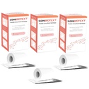 Bandagem de compressão flexível do zinco da bota de Unna manter o ambiente de cura da umidade do curativo médico envoltório EMS primeiros socorros suprimentos 4 polegadas X 30 rolo pé
