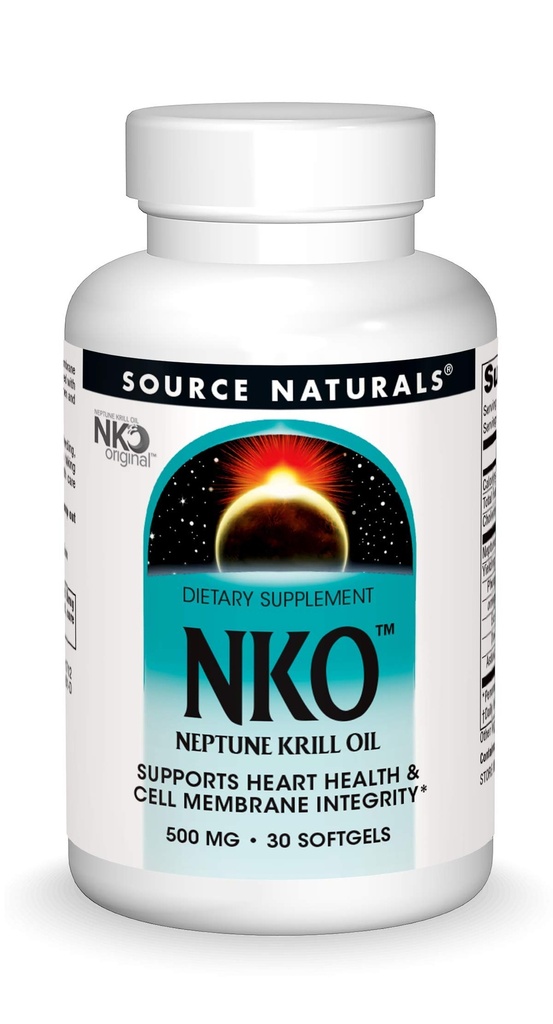 Fonte Naturals NKO Netuno Krill Oil 500mg - 30 Softgels