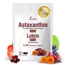 14-em-1 Astaxantina 12mg & Lutein 40mg com suplementos de Zeaxanthin, 6 Mês de Abastecimento, Fonte de Microalgas Frescas, Olho Suporta, Pele, Antioxidante, Conjunção, Saúde Circulatória Não-GMO Gluten Free 180 Softgels