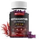 Astaxantina Gummies, 12mg Por Gummy 24mg Max, Suplementos Astaxantina com vitamina A/C/D/E, Resveratrol, 14-IN-1 Antioxidantes Mistura para Mulheres Homens, Pele, Olhos, Suporte Imune, Açúcar Livre, Vegan, 60 Ct