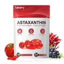Astaxantina 24mg, 180 Softgels 6 Mês Fornecimento de Antioxidante Premium Força Tripla para Olho, Imune, Pele e Suporte de Circulação