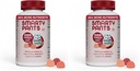 SmartyPants Kids Gummies Multivitamin: Ómega 3 Óleo de peixe (EPA/DHA), Vitamina D3, C, Vitamina B12, B6, A, K & Zinco para apoio imunológico, Biotina, Uva, Cereja & Berry Flavors, 120 contagem (30 fornecimento dia)