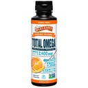 Barlean's Total Omega 3 6 9 Laranja Crème Liquid Fish Oil Supplement with Borage and Flaxseed Oil, 2.400 mg of Omegas EPA and DHA Plus GLA for Joint and Heart Health, 8 onças