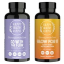 Feliz saudável Hippie brilho para ele Astaxantina Suplemento e ir com o fluxo Perimenopausa suplementos para as mulheres