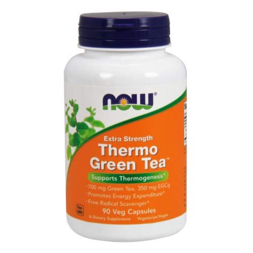 AGORA Alimentos Suplementos, Thermo Green TeaTM, Força Extra, com 700 mg de chá verde e 350 mg EGCg, 90 Veg Cápsulas