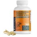 Bronson Glucosamina Condroitin Turmeric & HSH Advanced Joint & Cartilage Formula, Suporta Juntas Saudáveis, Mobilidade & Cartilagem - Não-GMO, 360 Cápsulas