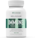 Relaxamento Imune Defense, poderoso Imune Supplement de apoio, Immunity Booster para fortalecer a saúde com Elderberry, Alho, Echinacea, Vitamina C & Zinco (60 cápsulas, suprimentos de 30 dias)