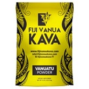 Fiji Vanua Kava Vanuatu Powder, Kava Root Powder Made from Pure Noble Kava with Sun-Dried Lateral Roots, Premium with Kavalactones, Easy to Prepare Medium Grind Kava, 16 onças, 1 libra
