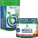Músculo sem idade BioTrust (Fruit Punch) e Multi Colágeno (Sem sabor)