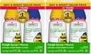 Xarope de tosse de mel das crianças de Zarbee + Mucus dia & noite pacote de valor, dia & noite Toddler tosse xarope, mel escuro, Ivy Leaf Extract, camomila, sabor de cereja misturado, 4 Fl Oz, (Pacote de 4)