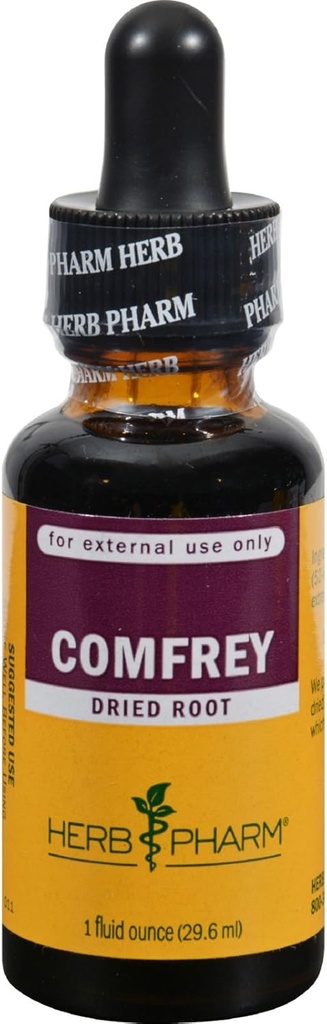 Herb Pharm certificado comfrey extrato líquido orgânico - 1 onça (DCOMF0)