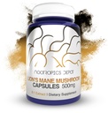 Nootropics Depot Lions Mane Mushroom Cápsulas □ 8:1 Todo o corpo frutífero Extrato duplo □ 500mg .