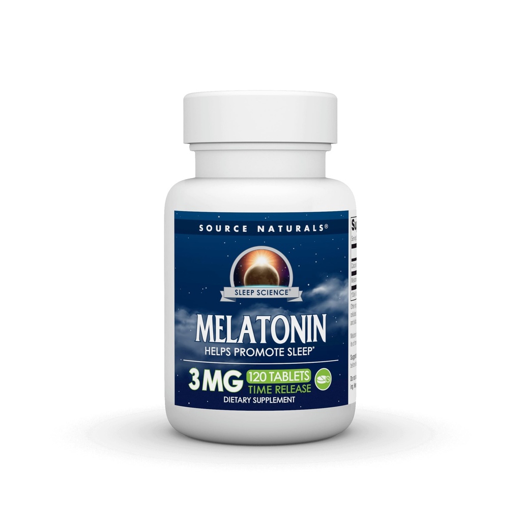 Melatonina* - 3 mg, 120 comprimidos
