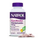 Natrol rápida dissolver Melatonina 10 mg, suplementos de melatonina para sono descansado, suporte ao sono para adultos, 60 comprimidos de Citrus-Flavored, até uma fonte de 60 dias