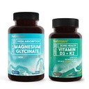 Glicinato de magnésio BioEmblem com zinco e vitamina D3 K2
