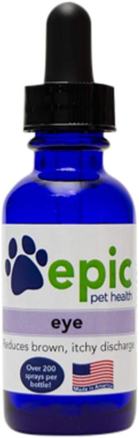 Olho – todo o suplemento líquido natural para melhorar a saúde dos olhos – reduz a descarga marrom – para melhores resultados mist sobre a cabeça e colocar em alimentos e água – feito nos EUA (Dropper, 1 onça)
