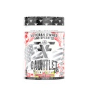 Gauntlet pré-treino em pó, treinos explosivos, Laser Focus, Estim Mid, Flavor surpreendente, Veterano possuído e operado, Embalagem de maio Vary (25 Servings, Strawberry Banana)