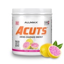 ALLMAX Nutrition AMINOCUTS (ACUTS), Amino-Charged Energy Drink with Taurine, L-Carnitina, Green Coffee Bean Extract, Limonada rosa, 30 Servings