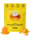 Gotas de tosse de mel calmante - Apoio imunológico com vitamina D, zinco e própolis - por Apicultores naturais - Garganta calmantes Lozenges, 14 Ct