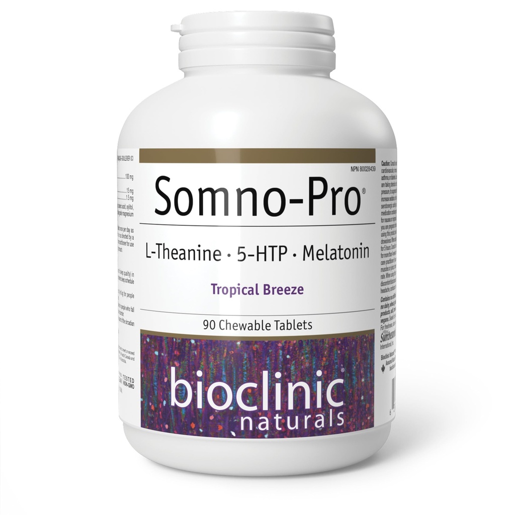 Somno Pro, Breeze tropical 90 comprimidos mastigáveis