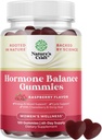 Equilíbrio Hormônio para as Mulheres Gummies de Todas as Idades - Suplemento de apoio para as mulheres para apoiar o ciclo menstrual e equilíbrio hormonal Menopausa & Mood Swings com vitamina B6 & Dong Quai - 120 Mastigações