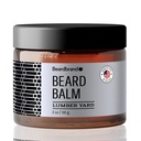 Balsa de barba para homens - Pacote de viagem de bálsamo utilitário - Suporta barba mais espessa, madeira cheiro de jardim, manteiga de ingredientes naturais reduz a secura e melhora a aparência - 2 onças