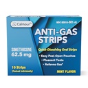 Anti gás alívio 10 tiras , sabor hortelã Oral dissolvável Anti bloating alívio tiras , rápido alívio de gás para adultos  , eficaz bloating alívio para mulheres , Simethicone anti bloating para mulheres