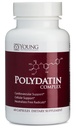 Complexo de polidatina de Mirica YoungNutra com Resveratrol- Alta Absorção - 60 Cápsulas