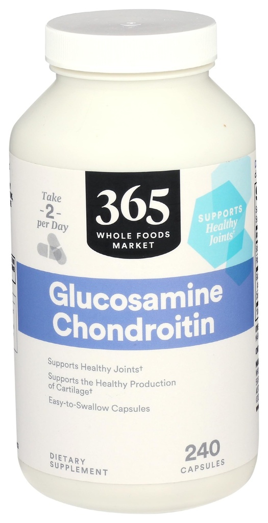 365 by Whole Foods Market, Glucosamina Chondroitin, 240 Count