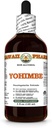 Yohimbe (Pausinystalia Yohimbe) Dry Bark Glicerite, Made in Hawaii, All Natural, Vegan, Lab testado extrato líquido livre de álcool - 4 fl.oz