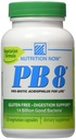 Agora PB 8 Cápsulas Acidofílicas Pró-Bióticas, Vegetarianas, Frascos de 120 Count 60 Servings