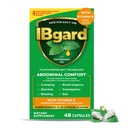 IBgard com vitamina D, cápsulas de óleo de hortelã, Suporta Imune e GI Saúde, 48 Cápsulas (Exclusiva)