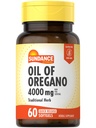 Sundance Oil de Orégano 4000mg Softgels (60 comprimidos) Suplemento tradicional de ervas (Non-GMO) e fórmula sem glúten