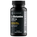 Nugenix Essentials L-Glutamina, 1500mg 100% Botânico L-Glutamina Aminoácido, Síntese de Proteína, Suporta Função Celular, 60 Cápsulas
