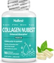 NuBest Colágeno Super Colágeno Peptídeos - revitaliza a pele, cabelos e unhas - Bone & Joint Force - Beauty Colágeno Formula para homens e mulheres - 1.500 mg Por Servindo