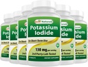 Iodeto de potássio 130 mg por serviço - Suplemento dietético, 90 comprimidos (6)