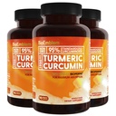 BioEmblem Turmeric Curcumin Supplement with BioPerine Suporte conjunto e saúde do coração , com pó orgânico e 95% de extrato de curcuminóides , Califórnia Made, não-GMO, 90 dias de fornecimento