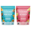 Ultima Replenisher Electrolyte Powder Drink Mix Bundle – Açúcar grátis – Crave Kill and Gut Health, 14 Stickpacks – 6 Eletrolitos e Minerais – Keto Friendly, Vegan, Non-GMO