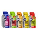 GU Energia Roctane Ultra Endurance Energia Gel, Vegan, Gluten-Free, Kosher, e Dairy-Free On-The-Go Sports Nutrition para Correr, Bicicleta, Caminhadas ou Esqui, Sabores variados, 24-Count