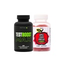 Sculpt Nation by V Shred Test Boost Max e Apple Cider Vinagre Gummies Bundle