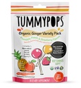 USDA Organic Tummypops Ginger Variety Pack (Pineapple, pêssego, & morango)