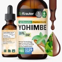 BIO KRAUTER Yohimbine - Vegan Yohimbe Suplementos para homens e mulheres