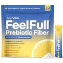 Diária Nouri FeelFull Prebiotic Fiber Drink Mix Suporta Fullness Natural, Controle de apetites e desejos, Gut & Saúde Metabólica