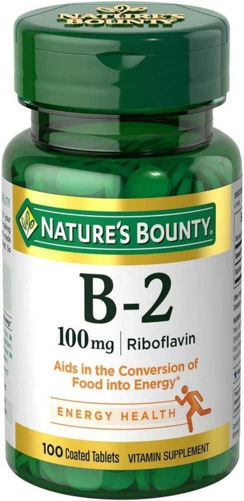 Vitamina B-2 100 mg, 100 comprimidos (embalagem de 12)