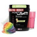 JYM Supplement Science Post JYM Active Matrix Rainbow Sherbet Amino Recovery Powder Puro Creatina HCL, BCAA, Glutamina, Carnitina, Betaína, Taurina para a Força, Reparar, Desempenho 30 Servings